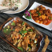 Teppanyaki Hedgehog Mushrooms at Gong De Lin in Melbourne