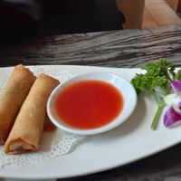 These spring rolls are very tasty ❤ at Gong De Lin in Melbourne