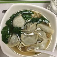 wonton noodle soup  at Gong De Lin in Melbourne