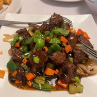 Lamb dish  at Gong De Lin in Melbourne