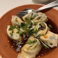 Wontons in chilli oil - absolute highlight!   at Gong De Lin in Melbourne