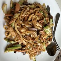 Shanghai noodles  at Gong De Lin in Melbourne