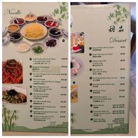 Noodles & Desert  at Gong De Lin in Melbourne