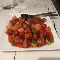 Sweet and sour pork at Gong De Lin in Melbourne