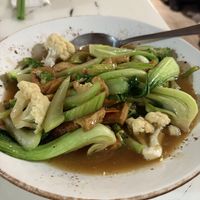 Tofu and vegetables  at Gong De Lin in Melbourne