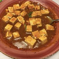 Sichuan Tofu (won’t order this one again)   at Gong De Lin in Melbourne