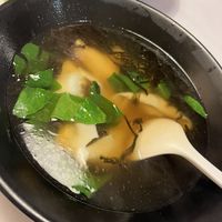 Wonton soupp  at Gong De Lin in Melbourne