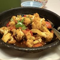 Cauliflower chilli   at Gong De Lin in Melbourne