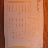 Öffnungszeiten at Stadtkeller in Bremgarten