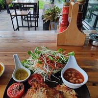Vegan breakfast at Together Cafe in Koh Lanta