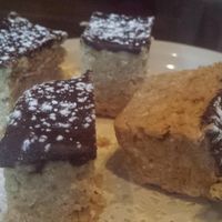vegan chocolate peanutbutter bar at Pizza Luce - Lyndale Ave in Minneapolis