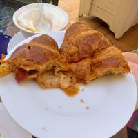 Vegan croissant with jam at Bar Pasticceria Ciro in Alghero