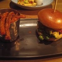 Vegetarian Burger cant be made vegan! at Egon - Jekta Storsenter in Tromsoe