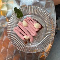 Red velvet taartje at Fret  in Den Bosch