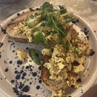 Scrambled eggz toast  at Fret  in Den Bosch