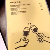 Mocktail menu (July 2025) at Fret  in Den Bosch