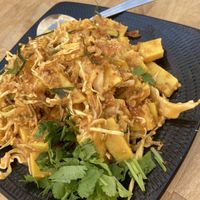 Tofu thok: Golden tofu salad at Burmese Kitchen in San Francisco