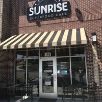 Sunrise Superfood Cafe storefront   at Sunrise Superfood Cafe in Wake Forest