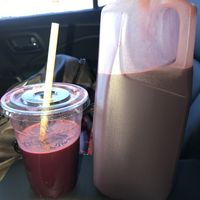 64 oz Beet Goes On juice at Sunrise Superfood Cafe  at Sunrise Superfood Cafe in Wake Forest