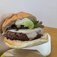 Truffle burger at Chik  in Terrassa