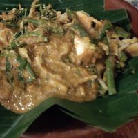 Gado-gado with tempeh at Omlandia in Deli Tua