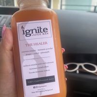 Fresh pressed juices ready to go!   at Ignite  in Guam