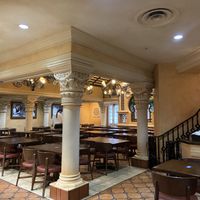 inside seating  at Universal Studios - Cafe La Bamba in Orlando