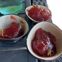 At the beginning it was still amusing how the wasps pounced on the jam. But it quickly became unbearable... at Lorösch in Bad Orb