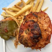 Stuffed peppers  at Galini - Γαλήνη Ψαροταβέρνα in Rafina