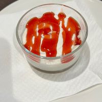 Veganes Dessert (Cheese Cake)    at Les Arenes in Alghero