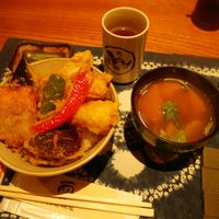 Vegan tempura (without egg) at Harada Tofu Shop in Ashikaga