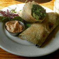 Green Mountain Wrap at Superfresh Organic Cafe in Brattleboro