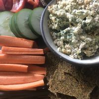 Appetizer!!! 🤤 at Superfresh Organic Cafe in Brattleboro