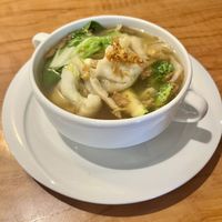Wonton soup  at Vevi Restaurant III in Vienna