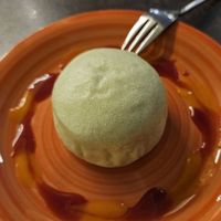 Pineapple bun at Vevi Restaurant III in Vienna