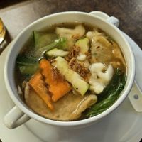 Wonton soup at Vevi Restaurant III in Vienna