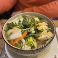 Pho soup with vegetables  at Vevi Restaurant III in Vienna