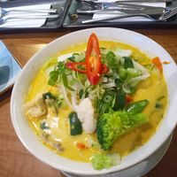 Udon soup at Vevi Restaurant III in Vienna