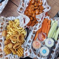 Veg plate at Siipiweikot Tampere Keskusta in Tampere