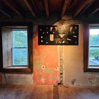 Upstairs event space at Dharma Bums in New Hope