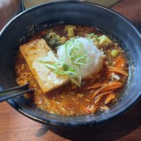 Tofu bowl -unexpected spicy   at Dharma Bums in New Hope
