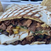 Teriyaki Supreme Crunch Wrap   at Flatbelly Veg in Erdenheim