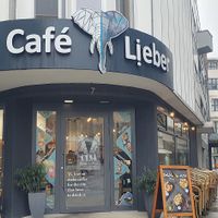 Außenansicht Café at Café Lieber in Wuppertal