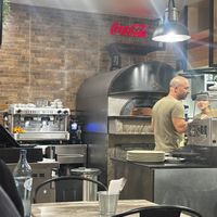 Open kitchen   at As Pizzas Do Mauro in Funchal