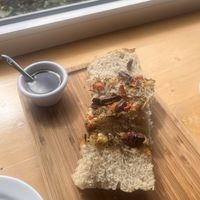 Focaccia  at As Pizzas Do Mauro in Funchal