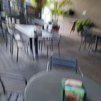 Inside tables at Green Bar and Kitchen in Fort Lauderdale