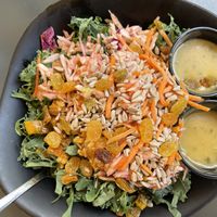 Ultimate chopped salad -yum!!!  at Green Bar and Kitchen in Fort Lauderdale