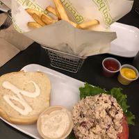 Chick’n salad sandwich  at Green Bar and Kitchen in Fort Lauderdale