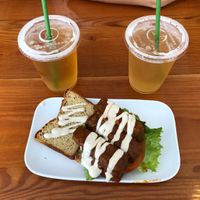 Brilliant Buffalo Tempeh Sandwich at Green Bar and Kitchen in Fort Lauderdale