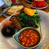Vegan Brekkie at Mountain Cafe in Aviemore